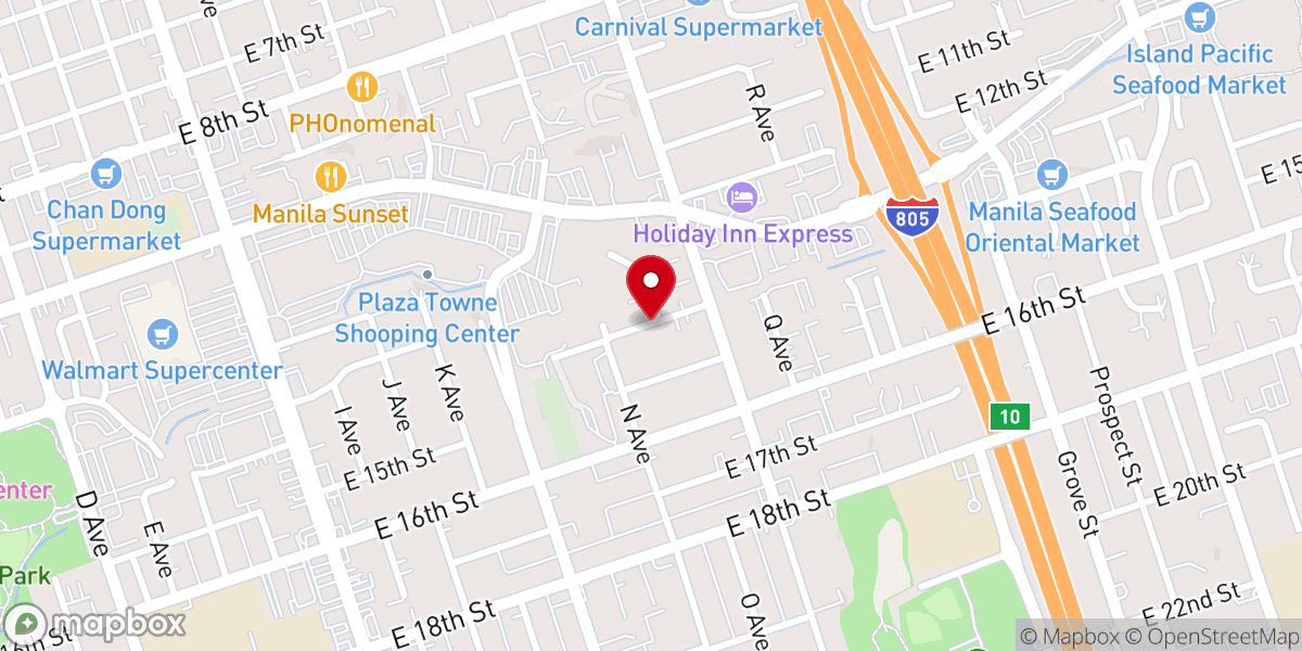 Map showing location of Jesus Is Lord Fellowship Worldwide Inc USA