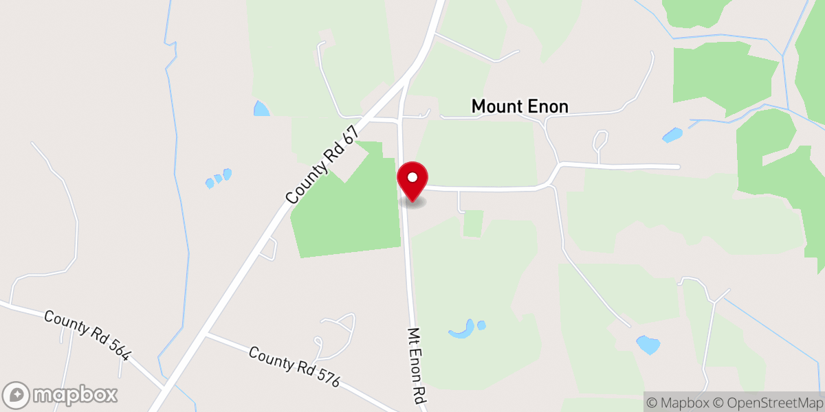 Map showing location of Mount Enon Baptist Midland City, Al