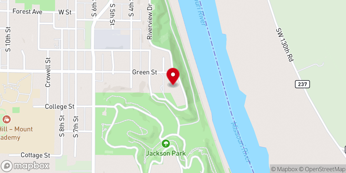 Map showing location of Hausmann Restoration - Home