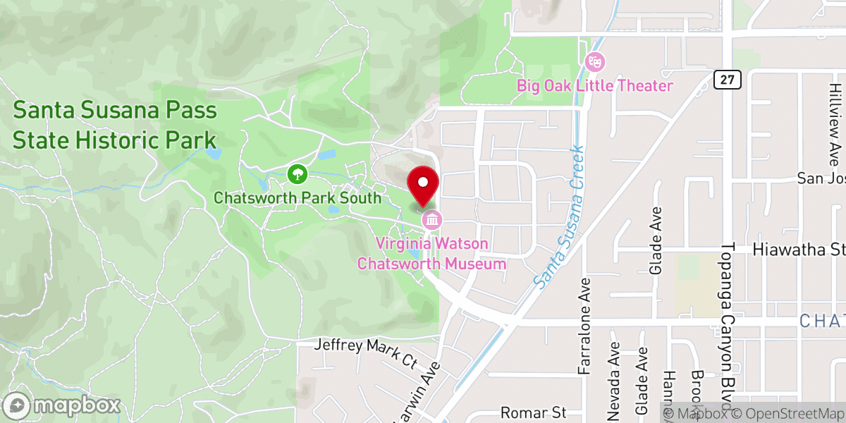 Map showing location of Homestead Acre & Museum