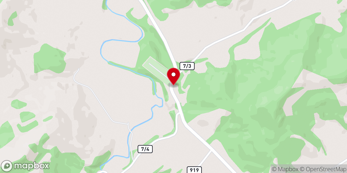 Map showing location of Fairview United Methodist Church