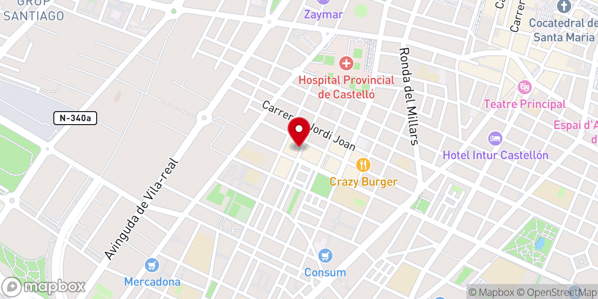 Map showing location of Iglesia Ortodoxa. Православная церковь