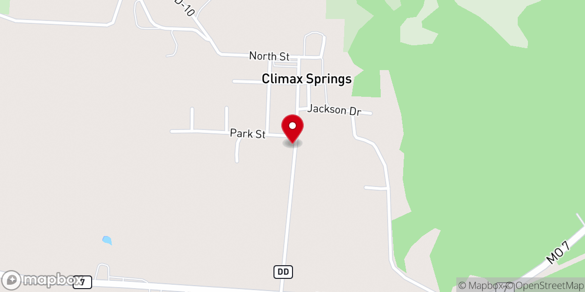 Map showing location of Climax Springs Assembly