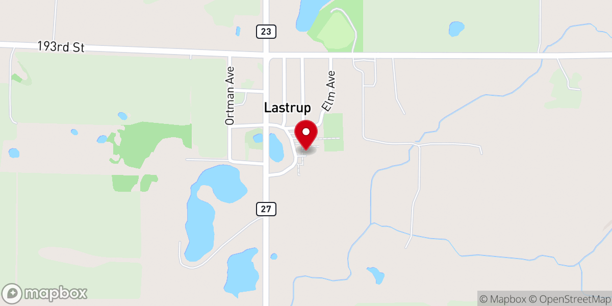 Map showing location of St John's Rectory