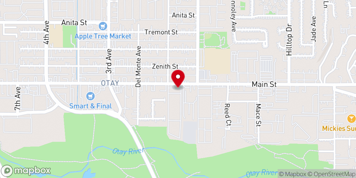 Map showing location of Centerpointe Church