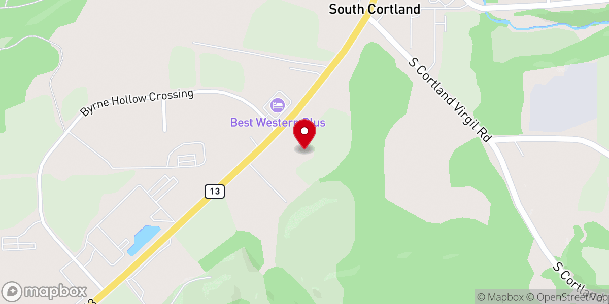 Map showing location of Berean Bible Church