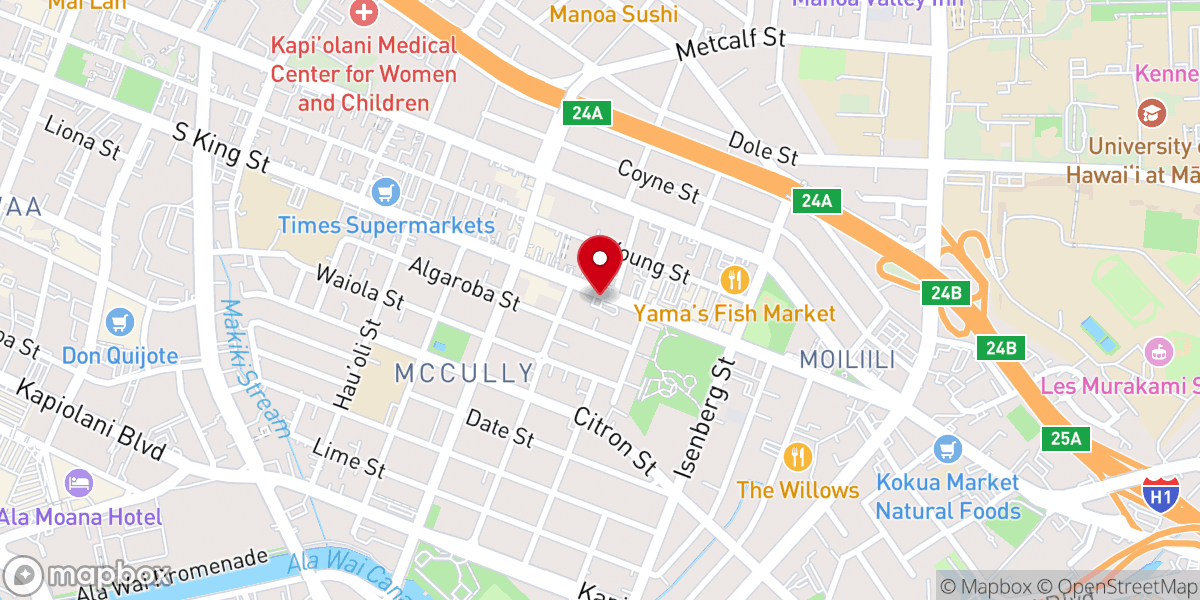 Map showing location of Lamb of God Church & Bible School