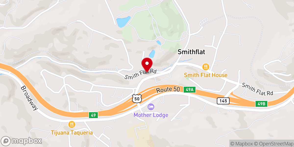 Map showing location of Cornerstone House of prayer
