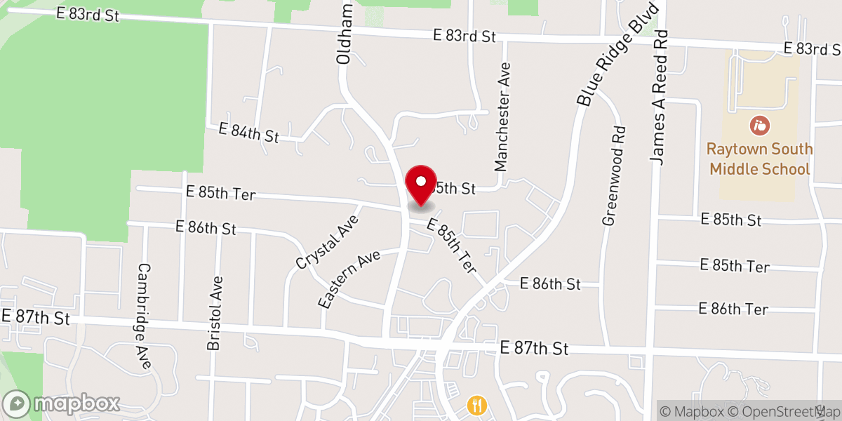 Map showing location of Malachi Missionary Baptist Church
