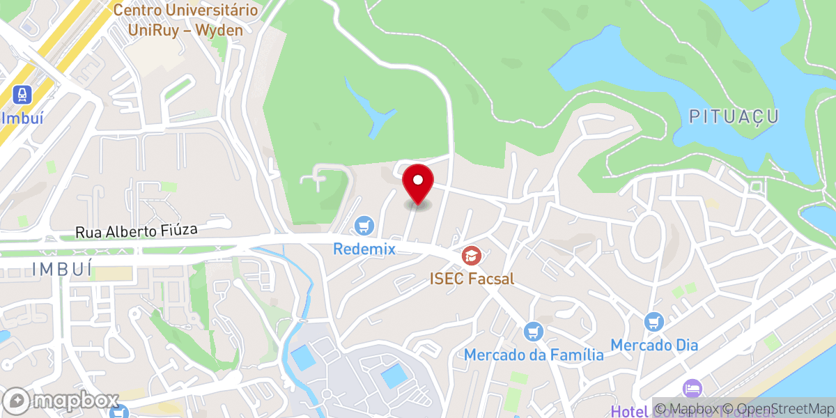 Map showing location of Igreja Batista da Paz - Salvador Ba
