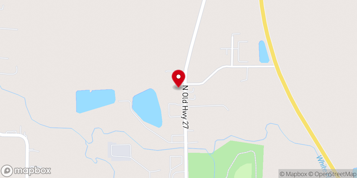 Map showing location of Wesleyan Holiness Church
