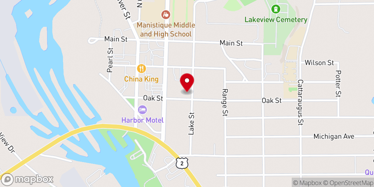 Map showing location of St. Francis de Sales Catholic Church and Divine Infant of Prague Mission