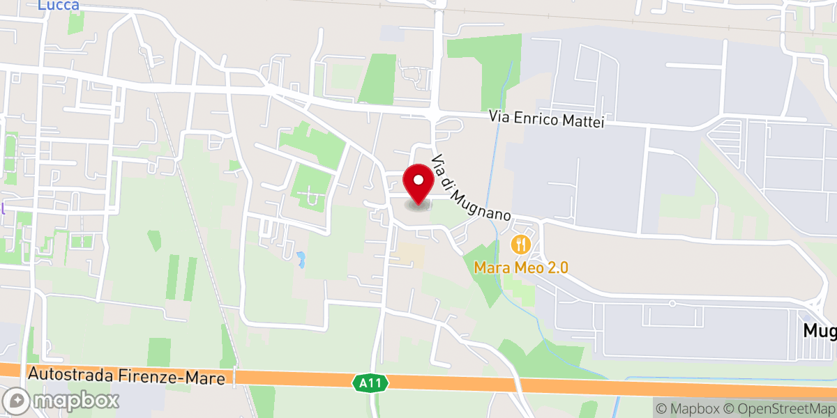 Map showing location of Cappella dell'Immacolata (Lucca)