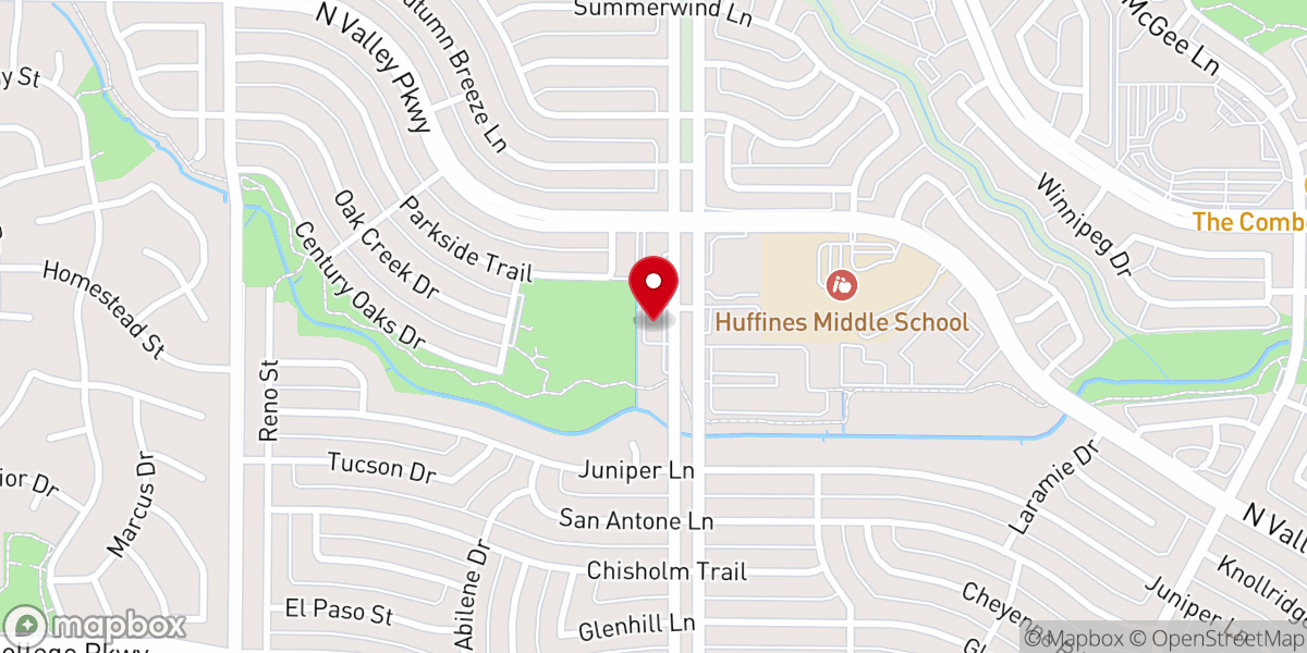 Map showing location of Eagle Believers International Church