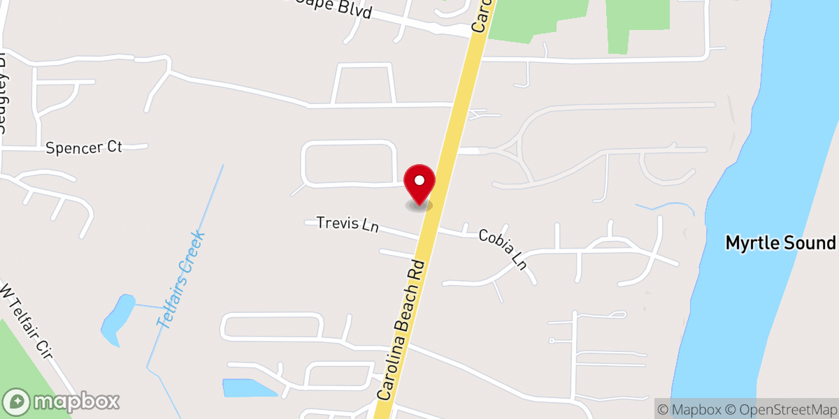 Map showing location of Mount Pilgrim Missionary Baptist Church