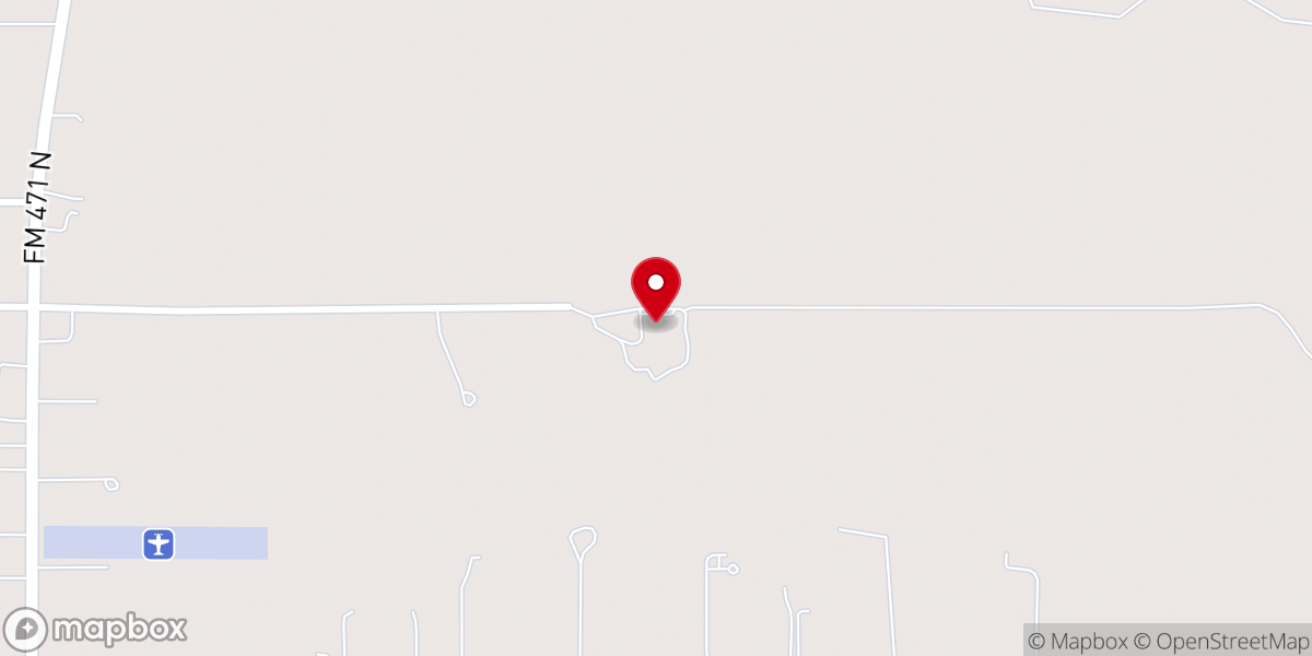 Map showing location of Hofmann Ranch by Wedgewood Weddings