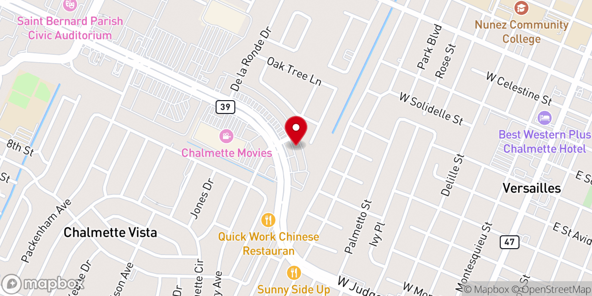 Map showing location of Ministerio Misionero Pentecotes Roca De Poder