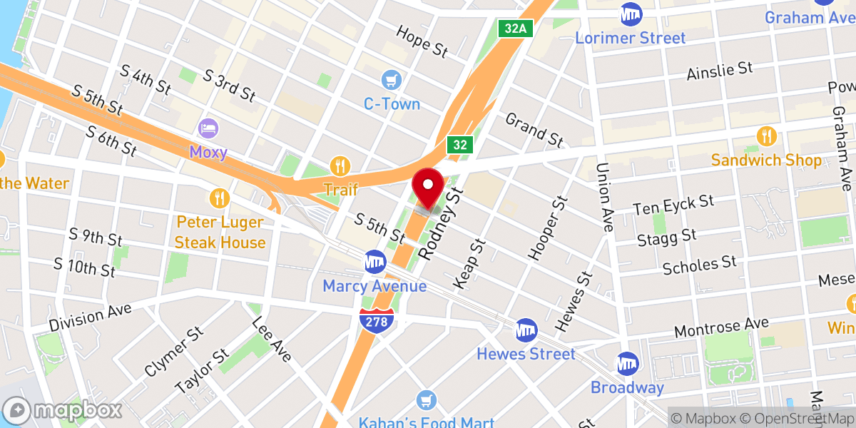 Map showing location of Beth Rachel School for Girls