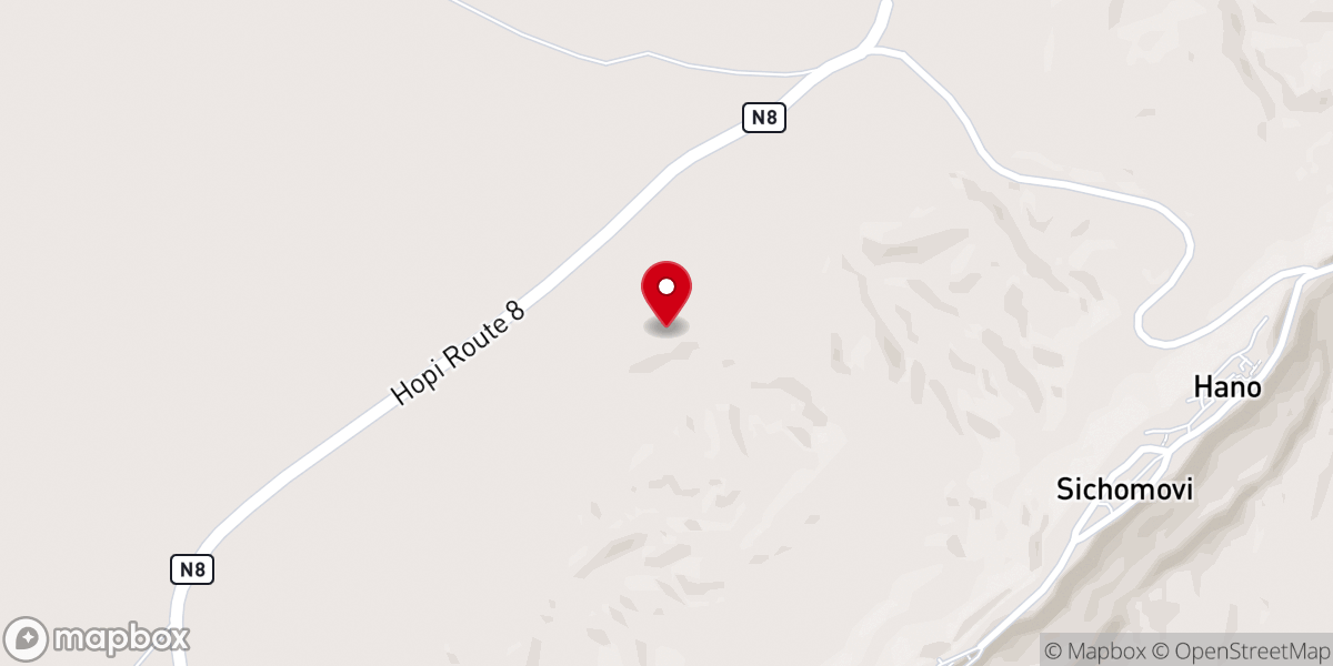 Map showing location of Arizona Phoenix Mission