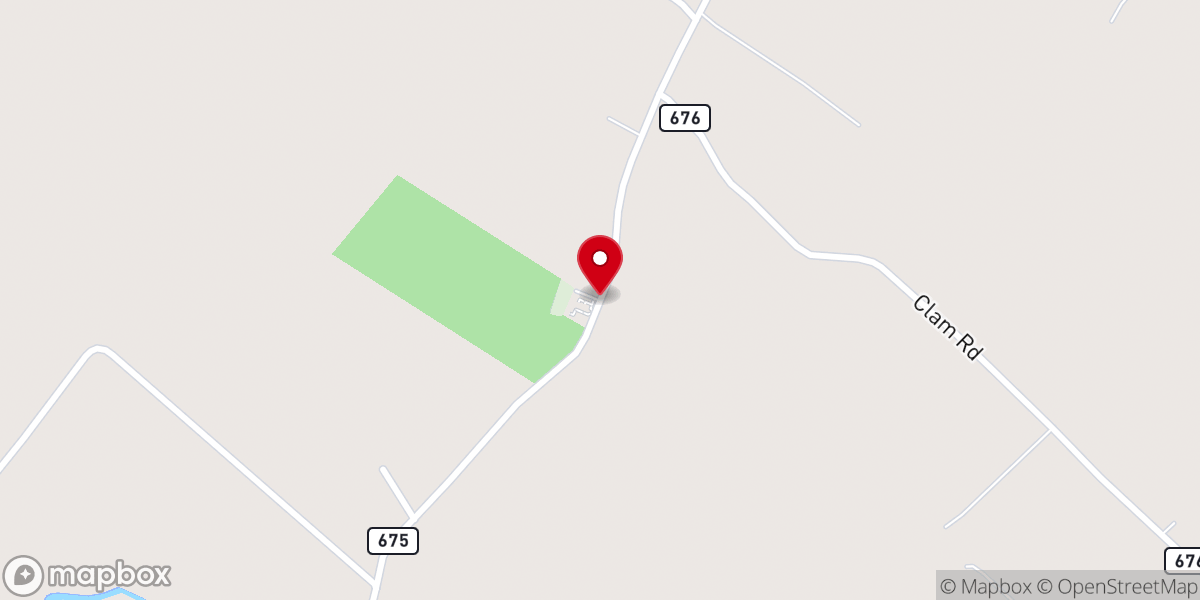Map showing location of St Thomas United Methodist Church