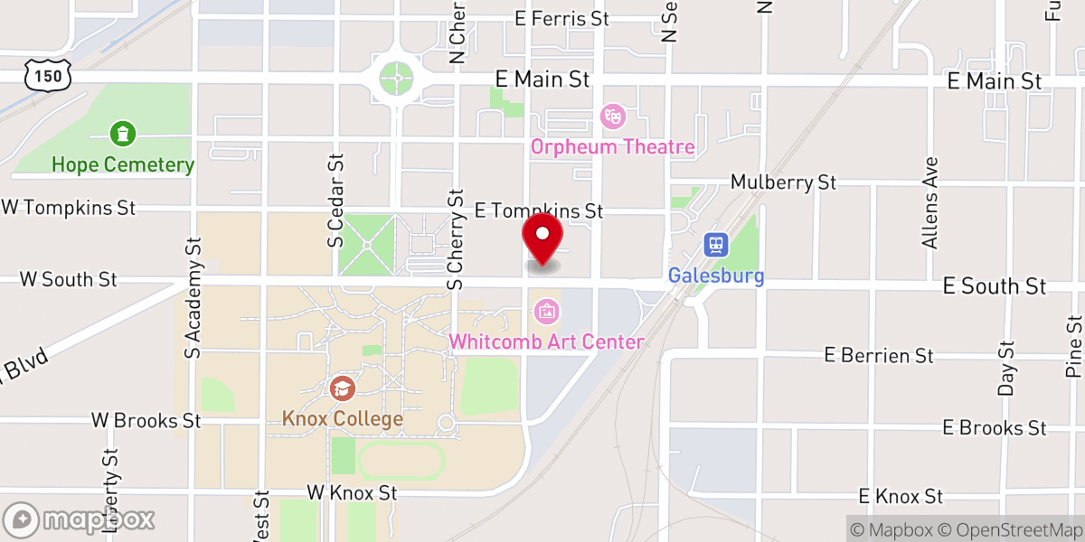 Map showing location of Corpus Christi Roman Catholic Church