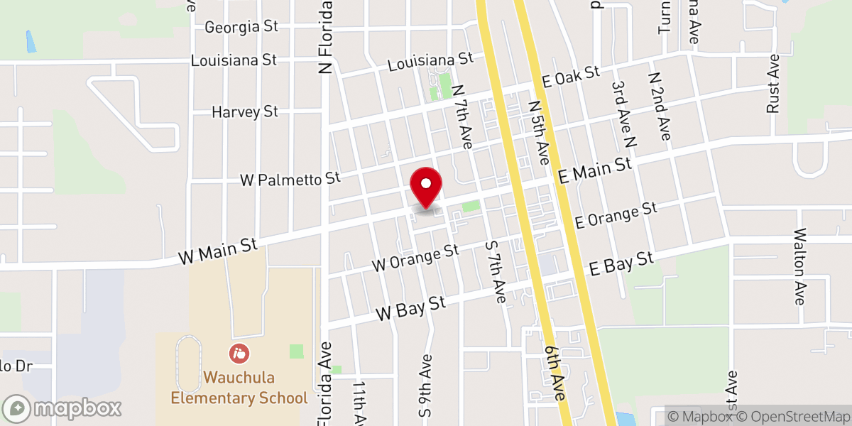 Map showing location of Sherry White Ministries
