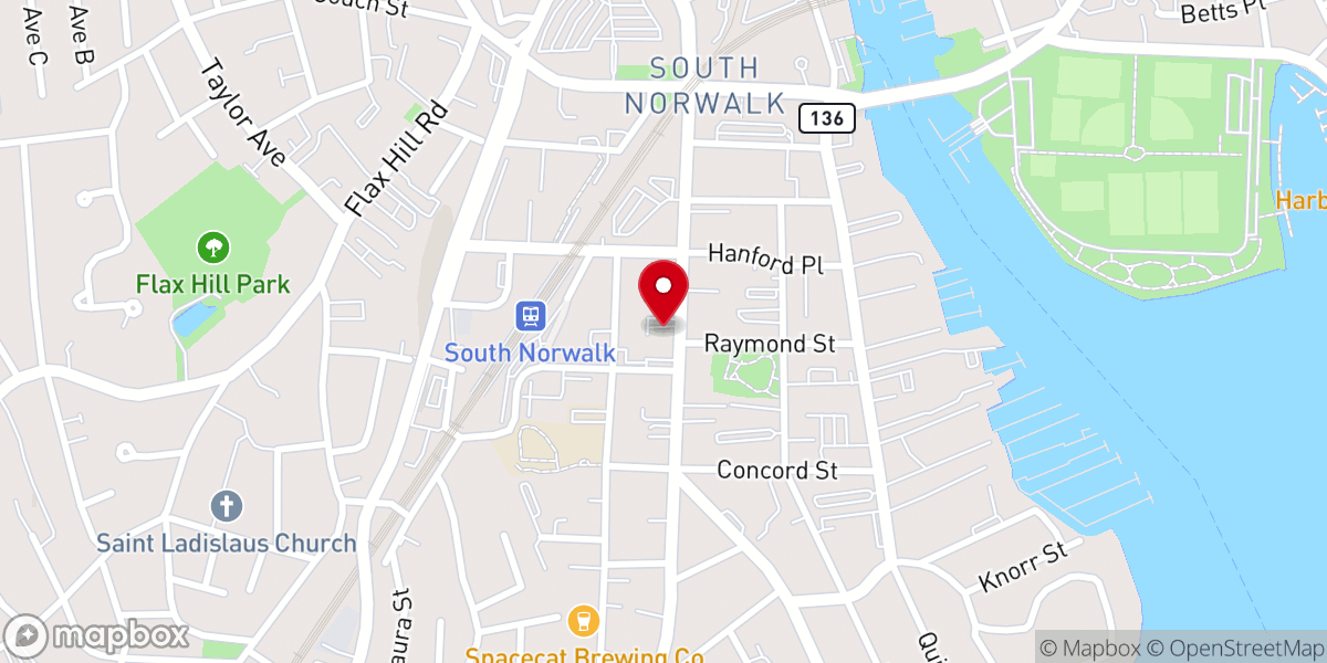 Map showing location of St Joseph's Church