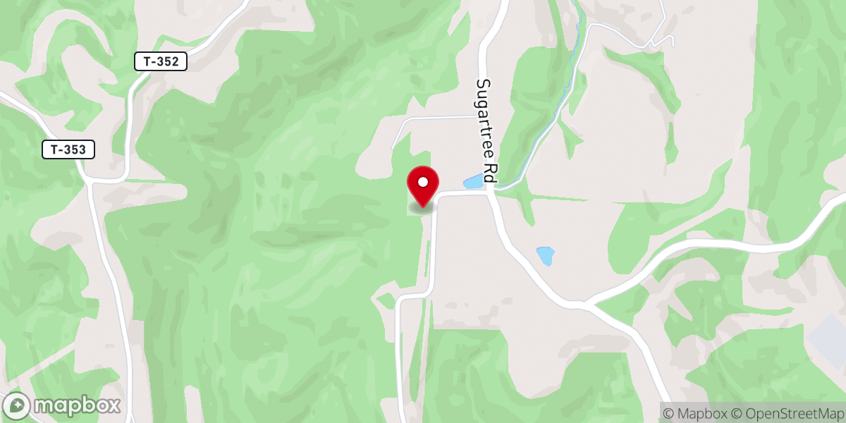 Map showing location of Neuhart Church