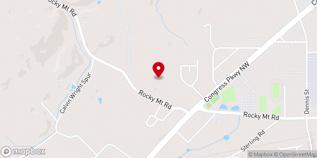 Map showing location of Ascension Life Church