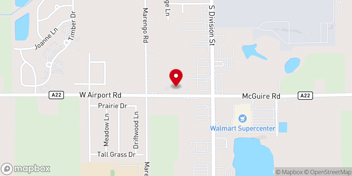 Map showing location of LEADWAY MINISTRIES