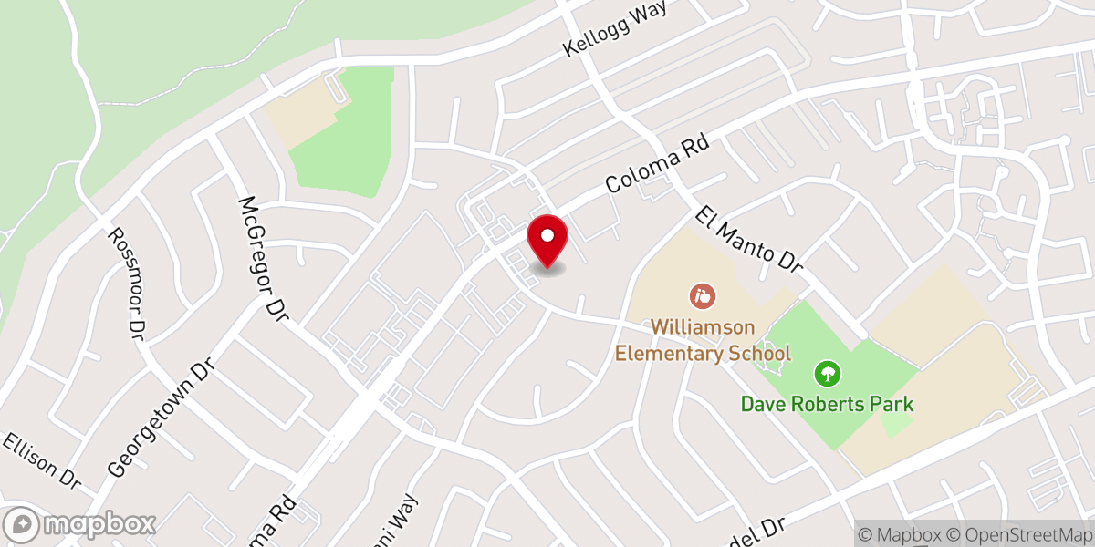 Map showing location of Way Of Grace Bible Church