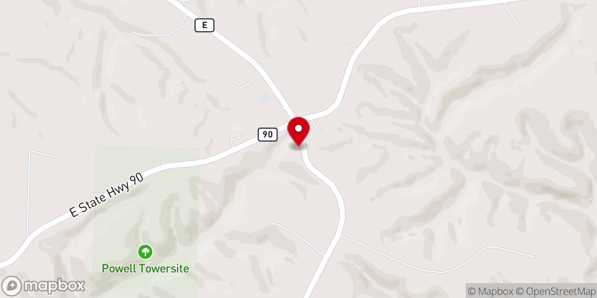 Map showing location of Simsberry Chapel