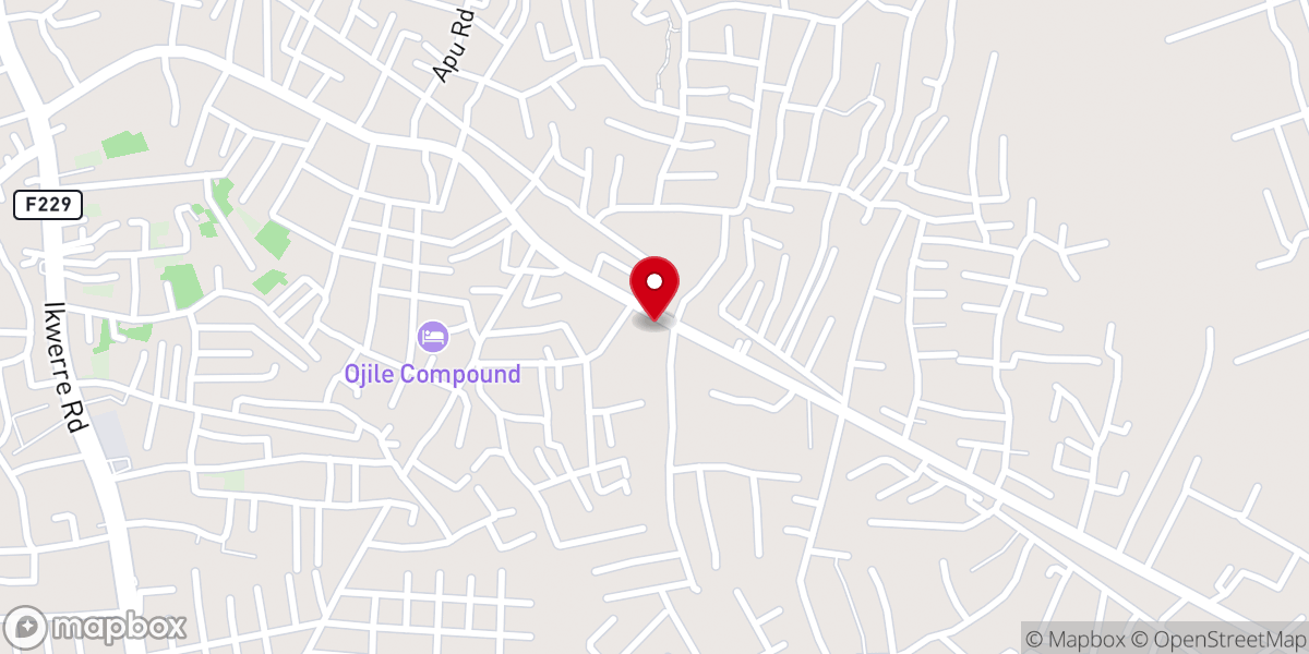 Map showing location of Living Faith Church Winner's Chapel, Rumuapu