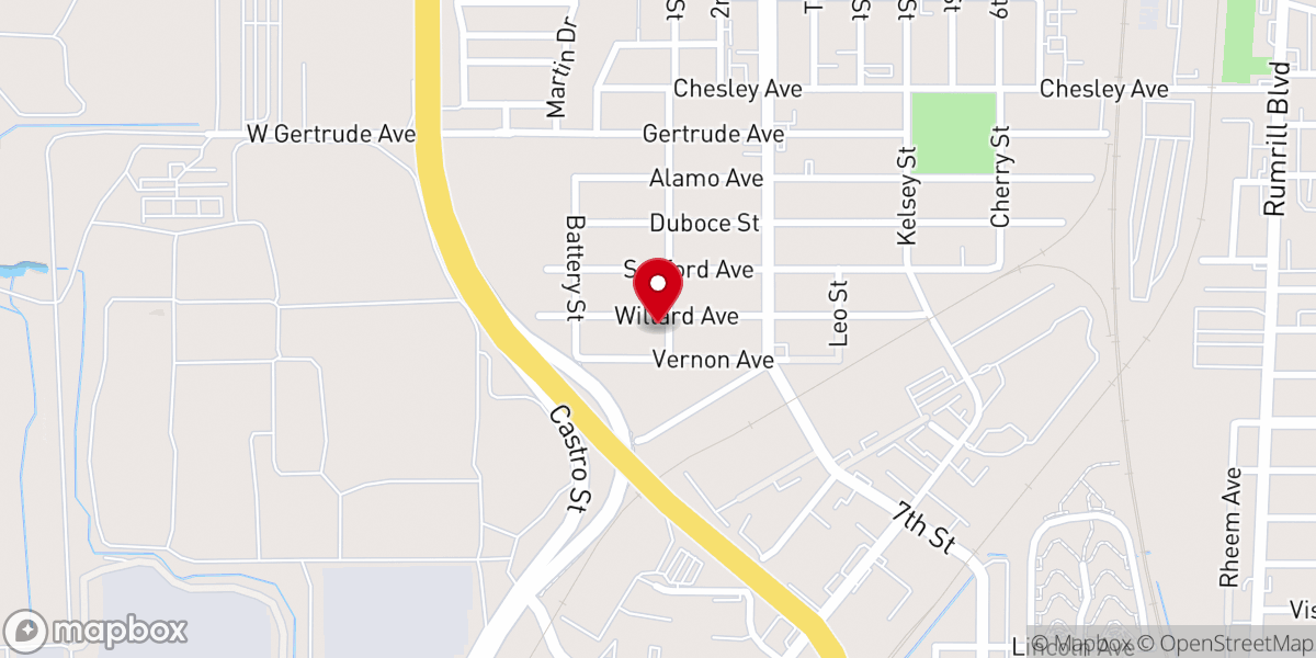 Map showing location of All Nations Church of God