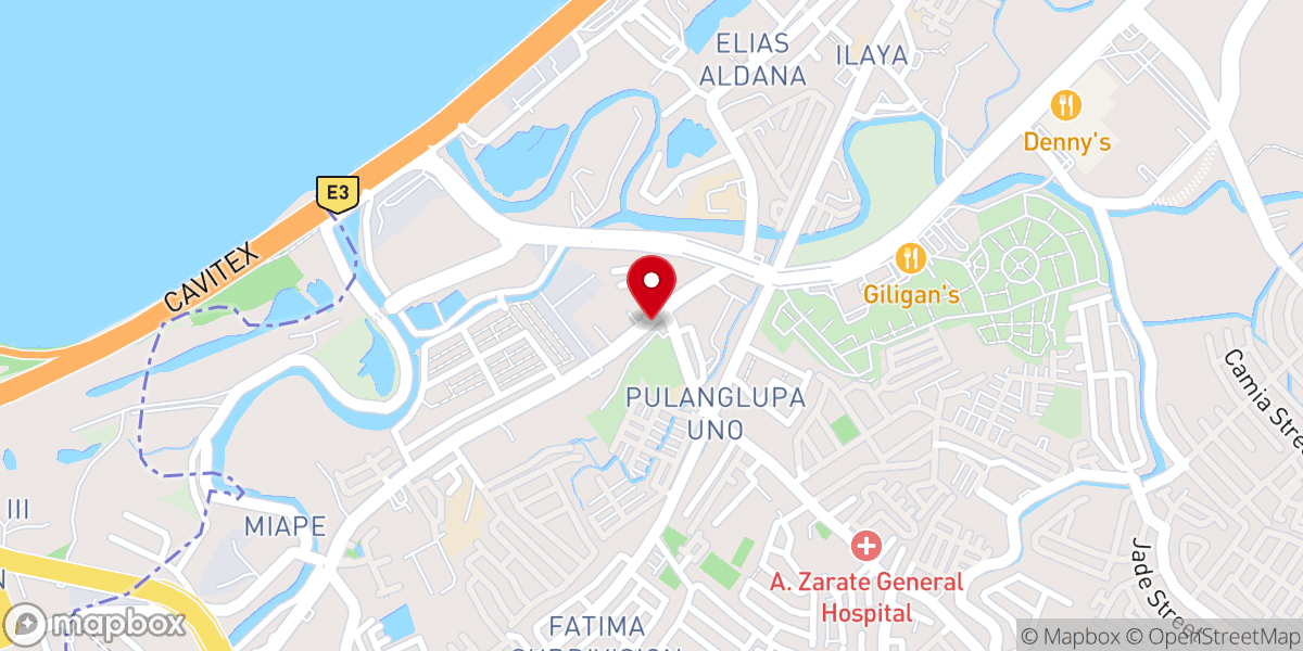 Map showing location of God's Kingdom Mission Christian Church Philippines