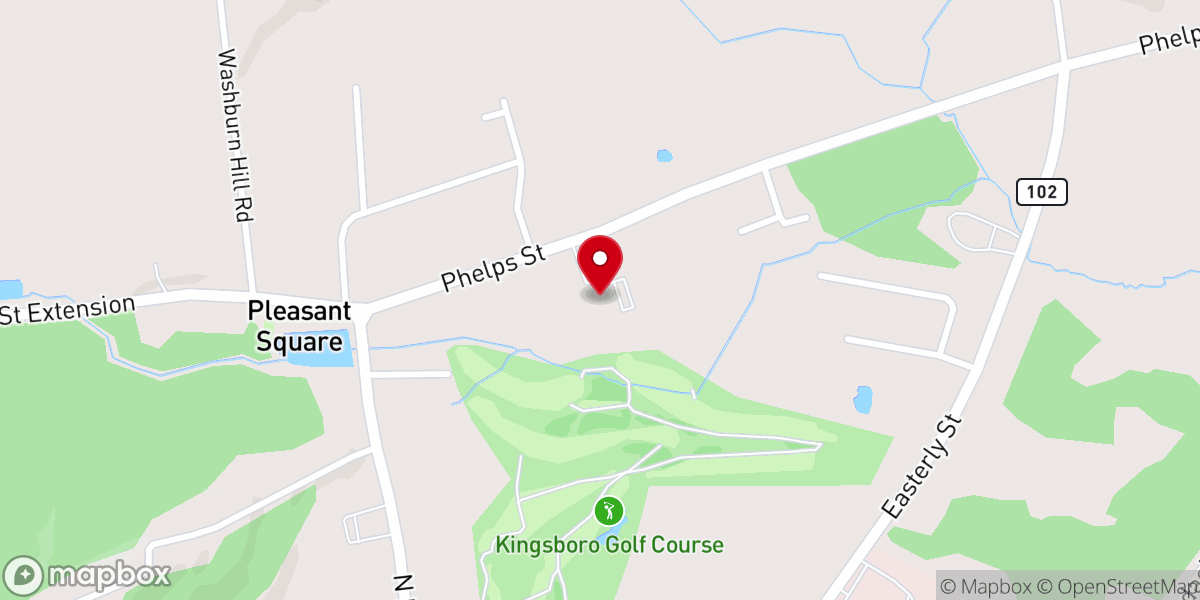 Map showing location of First Free Methodist Church