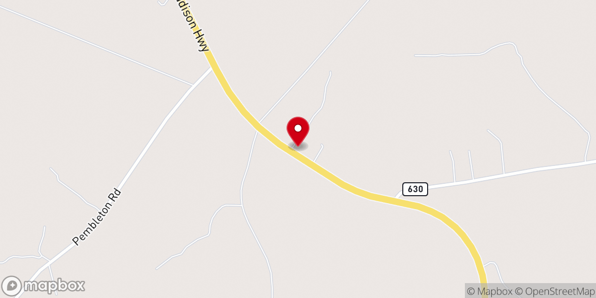 Map showing location of Gold Mine Church