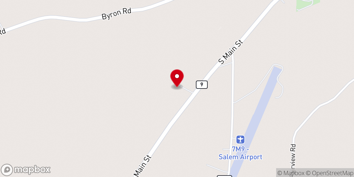 Map showing location of Christ Fellowship Baptist Church