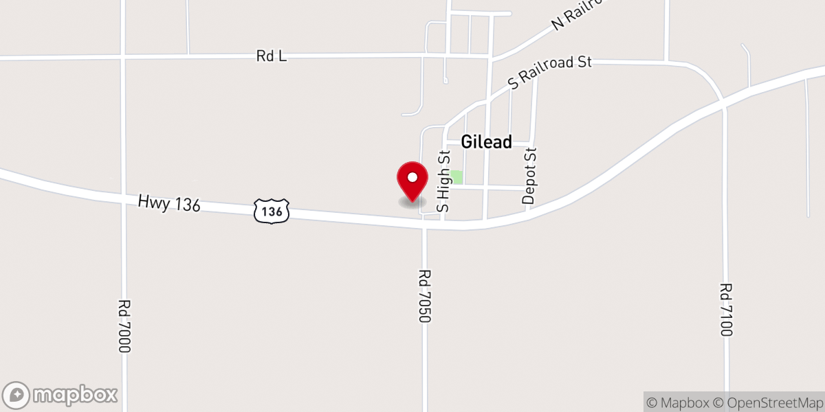 Map showing location of St Pauls Lutheran
