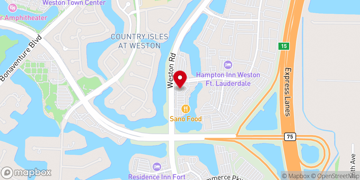 Map showing location of Rise Community Church