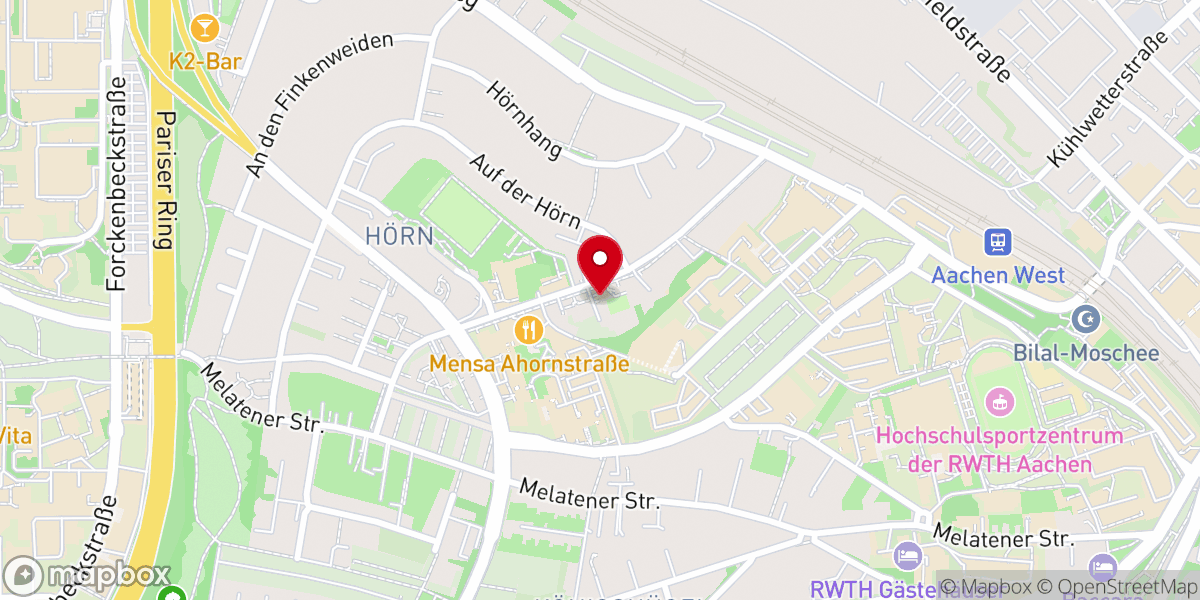 Map showing location of Pfarrbüro St. Sebastian