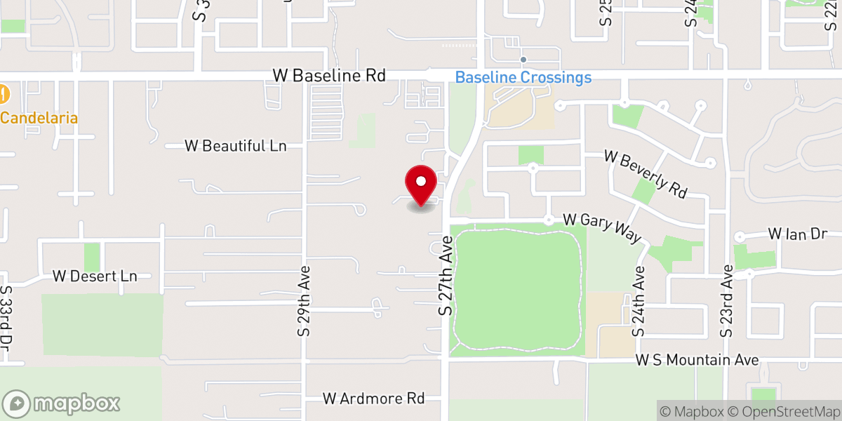Map showing location of New Destiny Christian Church