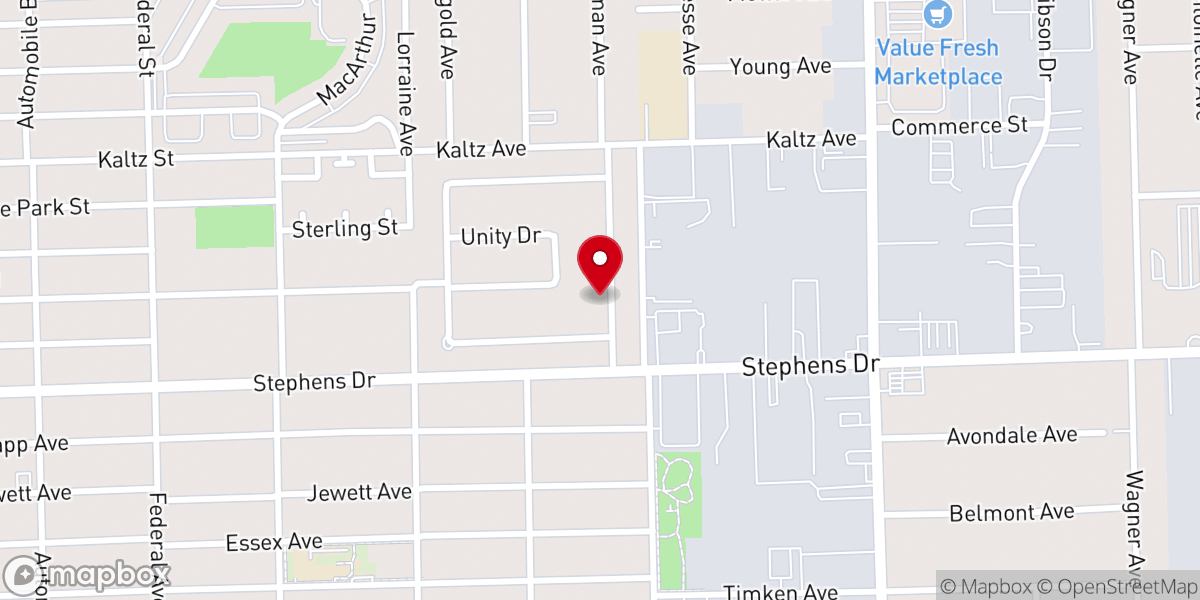 Map showing location of Everyone's Officiant