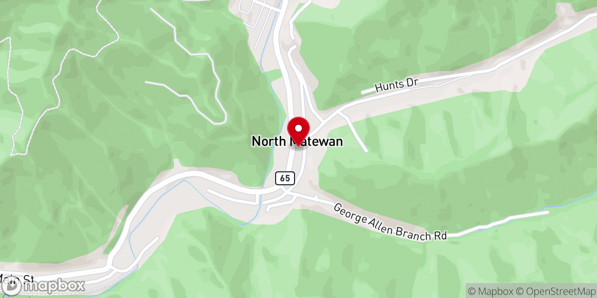 Map showing location of OLd Rugged Cross Church