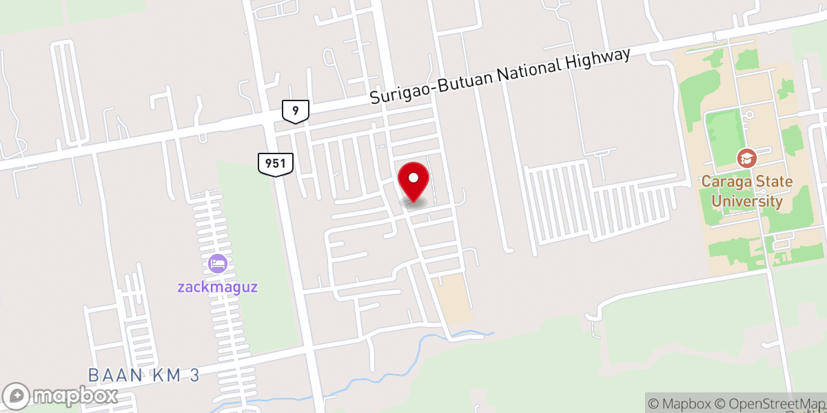 Map showing location of St. Jude Parish