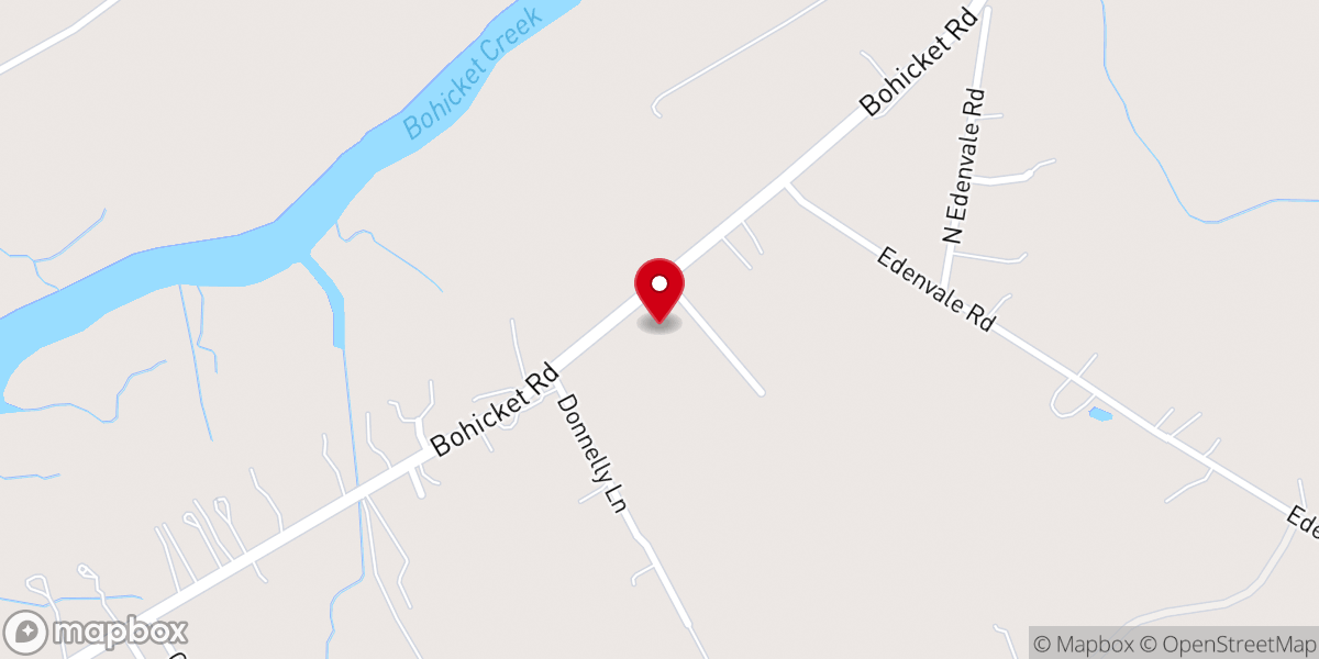 Map showing location of Calvary AME Church