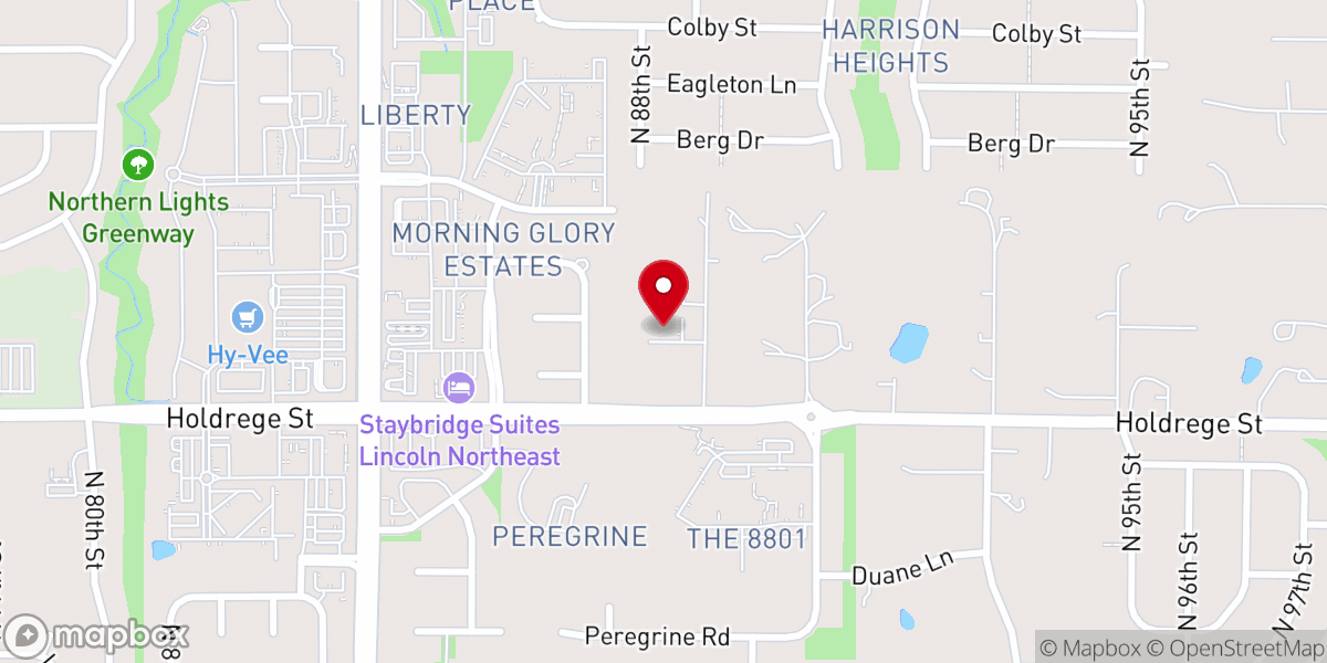 Map showing location of Saint Davids Episcopal Church