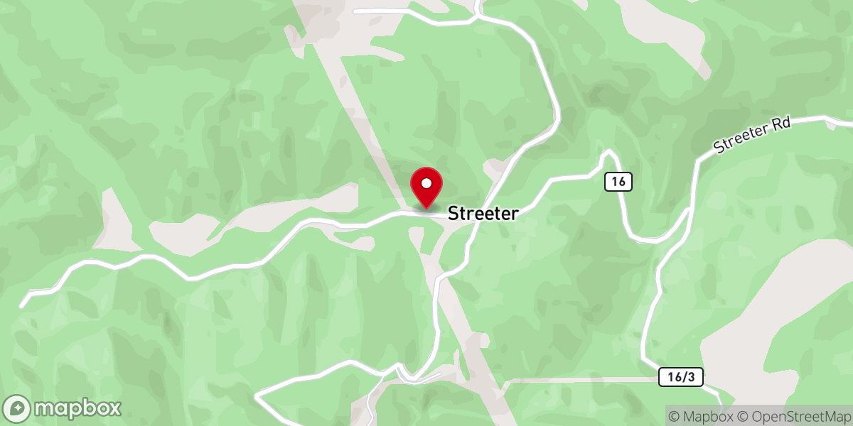 Map showing location of Rhoda Ann Memorial Church Water Hole