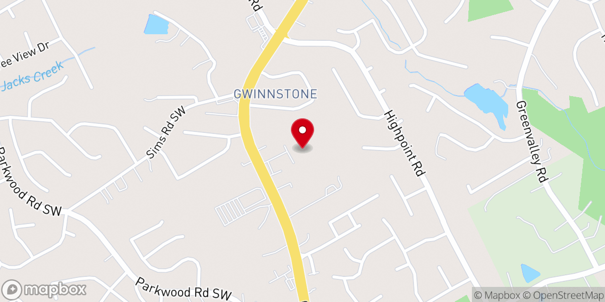 Map showing location of The Church of Pentecost U.S.A., Inc. - James McKeown Worship Center - Snellville