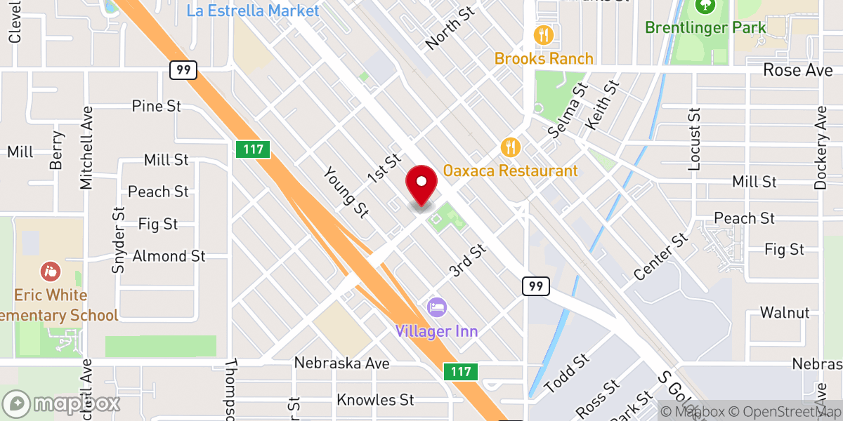 Map showing location of Christ Driven Church Assemblies of God